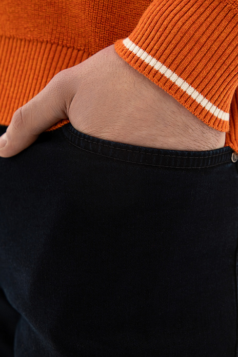 Джинсы, цвет Синий темный