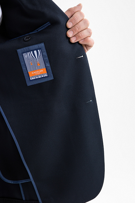 Пиджак однобортный, цвет Синий темный