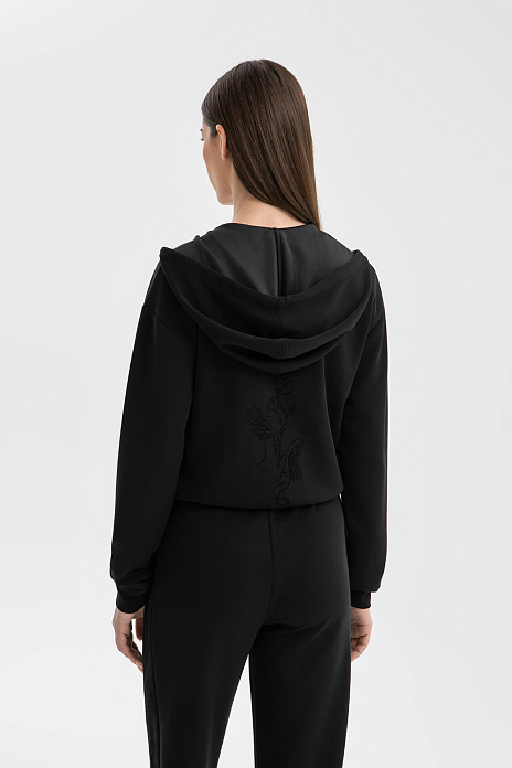 Толстовка с капюшоном, цвет Черный