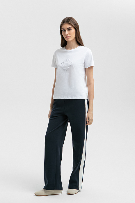 Брюки спортивные, цвет Синий темный