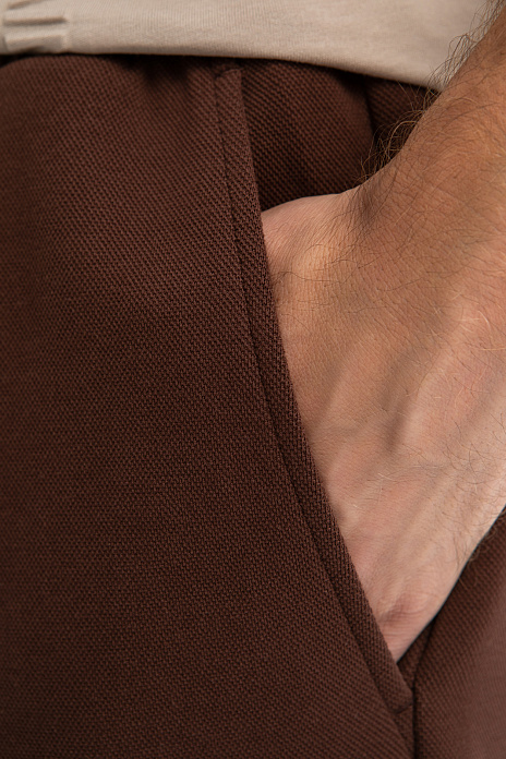 Брюки спортивные, цвет Коричневый