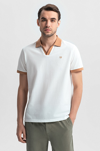 Поло из мерсеризованного хлопка