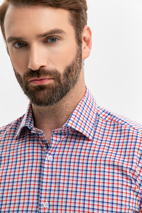 Сорочка из хлопка, цвет Красный