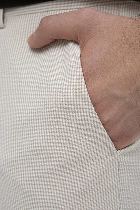 Брюки, цвет Бежевый