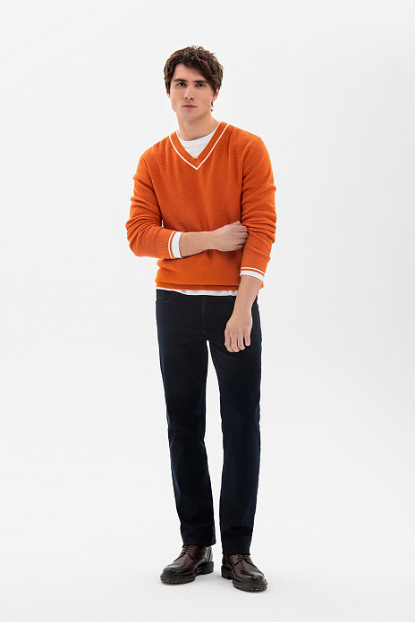 Джинсы, цвет Синий темный