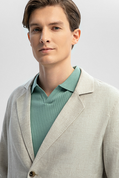 Костюм изо льна и хлопка, цвет 