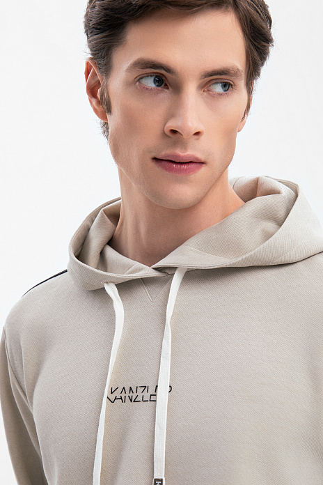 Толстовка с капюшоном, цвет Бежевый светлый