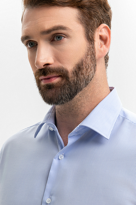 Сорочка из хлопка, цвет Голубой светлый