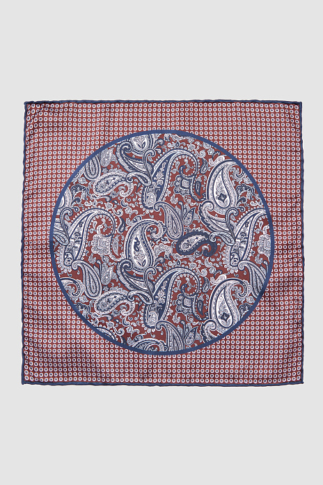 Платок нагрудный, цвет Бордовый