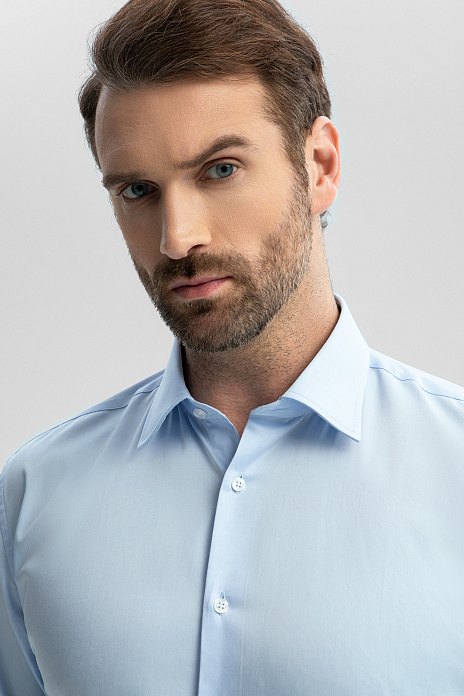 Сорочка из хлопка, цвет Голубой