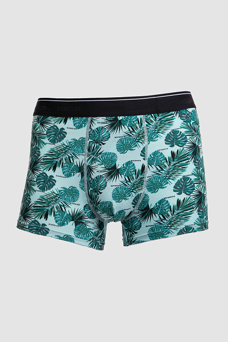 Боксеры из бамбука, цвет Зеленый