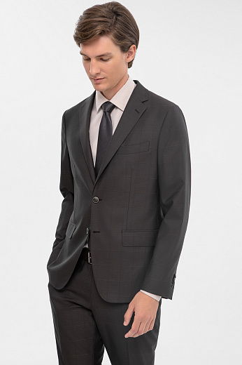 Пиджак из шерсти, устойчивой к сминанию