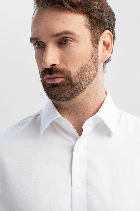 Сорочка из хлопка, легкая в уходе, цвет Белый